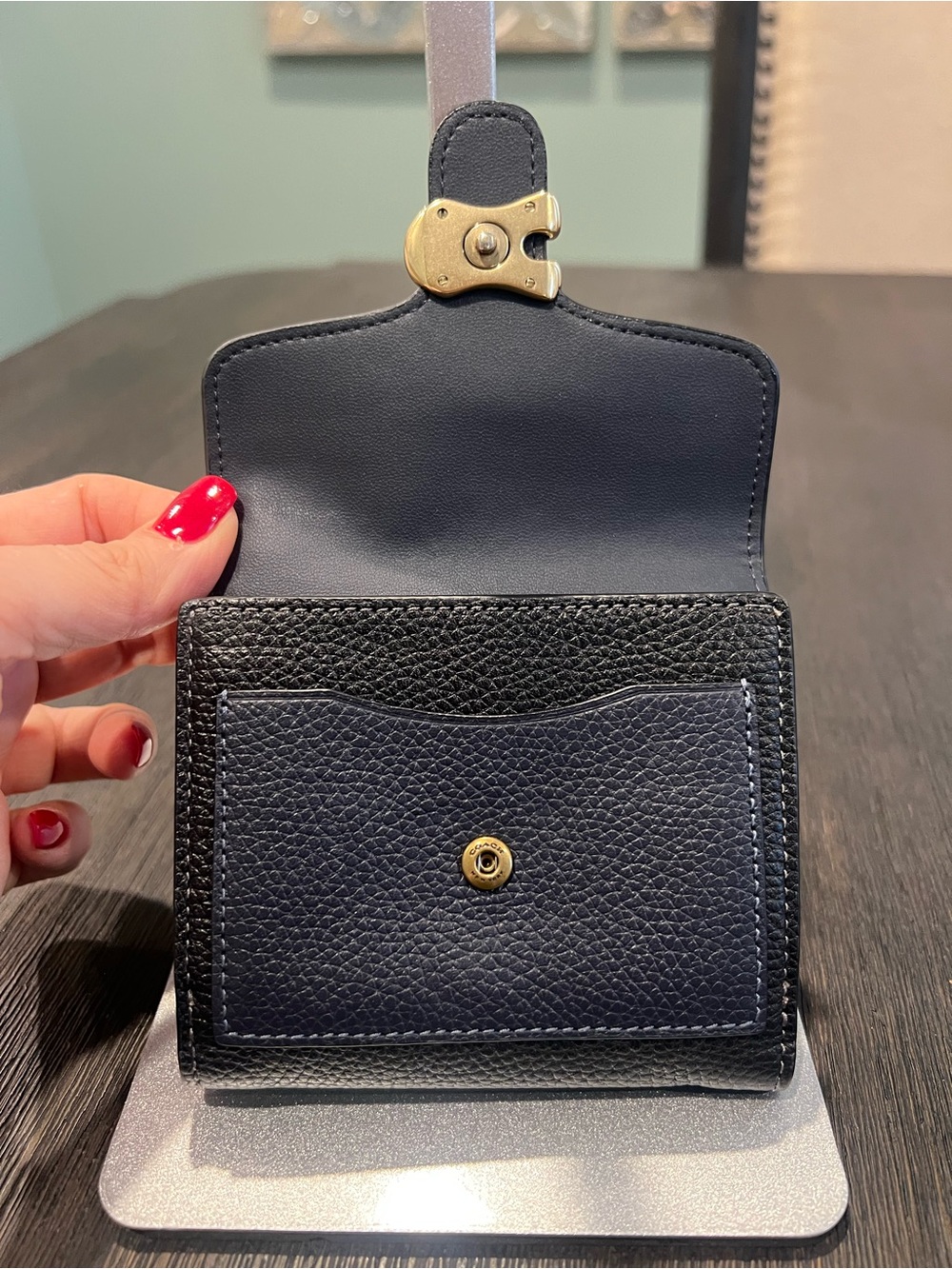 Coach Tabby Colorblock Wallet - Picture 6 of 6